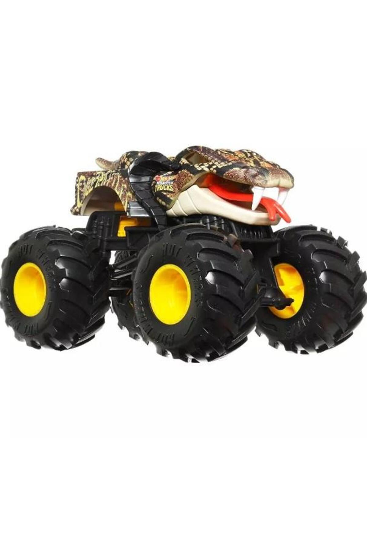 ماشین اسباب بازی کامیون های هیولا 1:24 اتومبیل FYJ83 HKM47 هات ویلز اورجینال HOT WHEELS