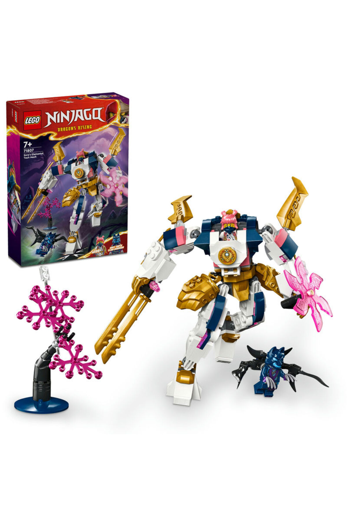 لگو و اسباب بازی های ساخت محور بوت پوتین TECH ELEMENT NINJAGO SORA 71807 اورجینال LEGO