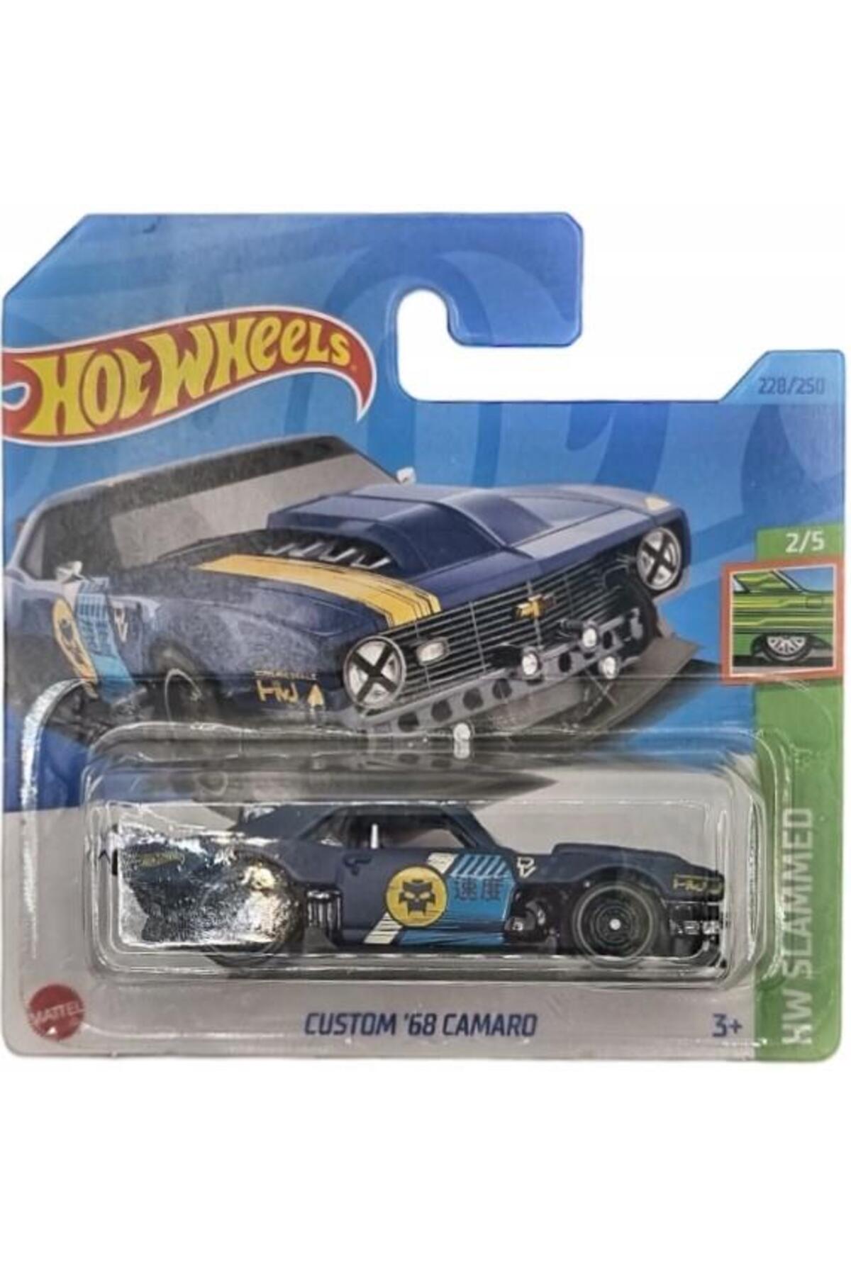 ماشین اسباب بازی COURS CUSTOR '68 CAMARO HKG68 هات ویلز اورجینال HOT WHEELS