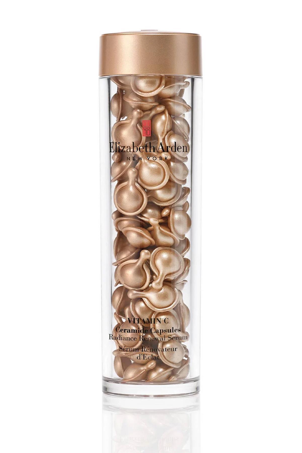 ست مراقبت پوست کپسول های سرامید ویتامین RADIANCE REDIANCE سرم 90PCS Elizabeth Arden