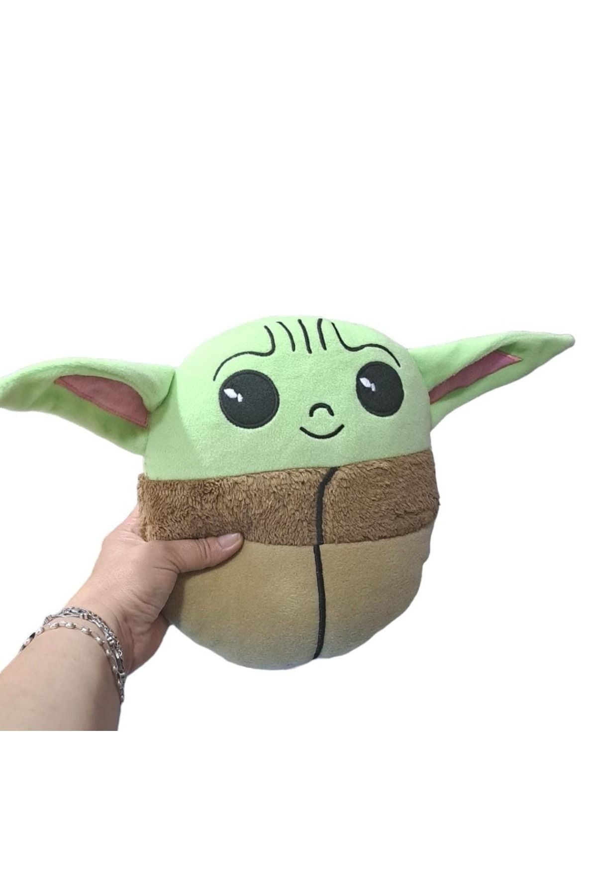 اسباب بازی های پشمی STAR WARS BABY YODA TOY مخمل دار 40 سانتی متر Pufline