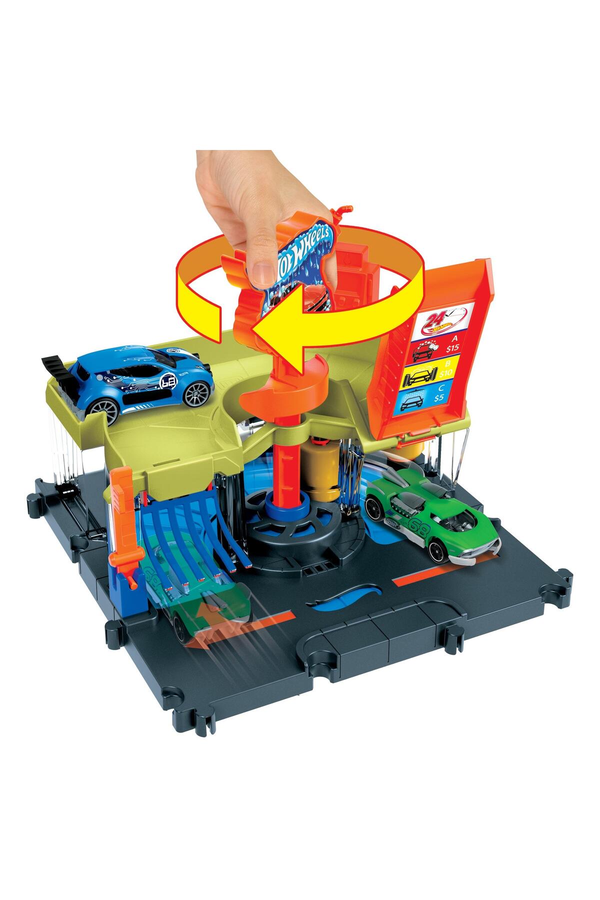 ماشین اسباب بازی سریال زندگی CITY HDR24 HDR27 هات ویلز اورجینال HOT WHEELS
