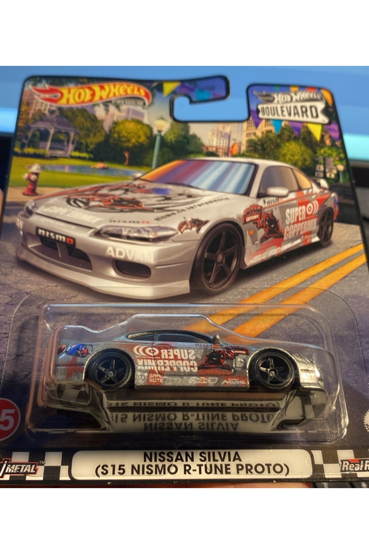 ماشین اسباب بازی NISSAN SILVIA S15 NISMO R TUNE PROTO بلوار 1:64 SCALE HOTWHEELS PREMIUM هات ویلز اورجینال HOT WHEELS