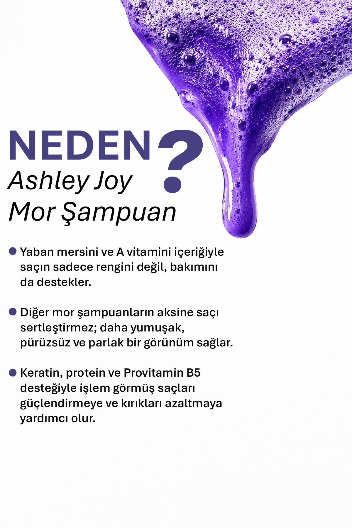 شامپو نقره ای با حجم 250 میل اشلی جوی Ashley Joy