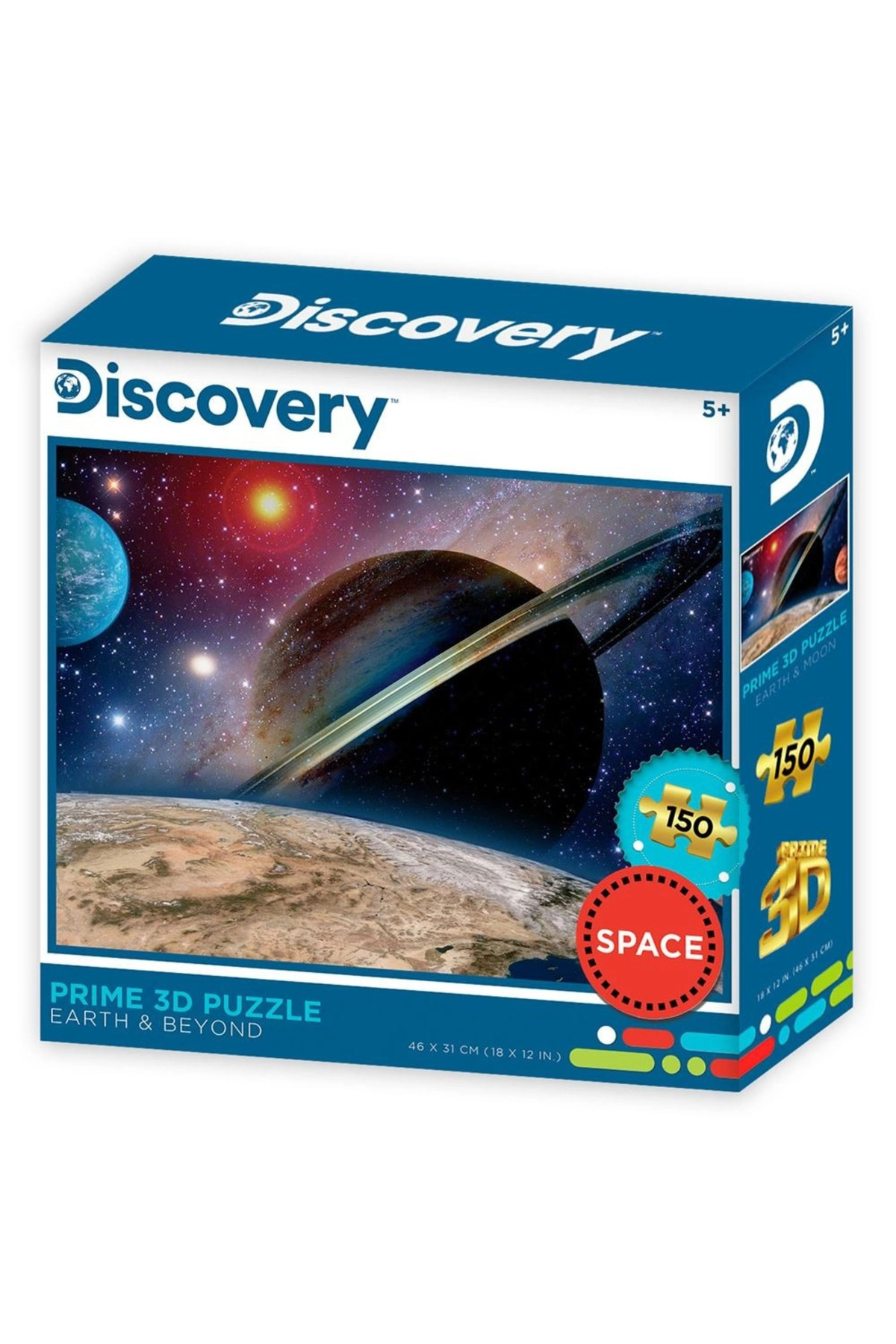 پازل DISCOVERY WORLD AND BEYOND PUZZLE 150 PIECES 20856 از ترکیه Prime 3D