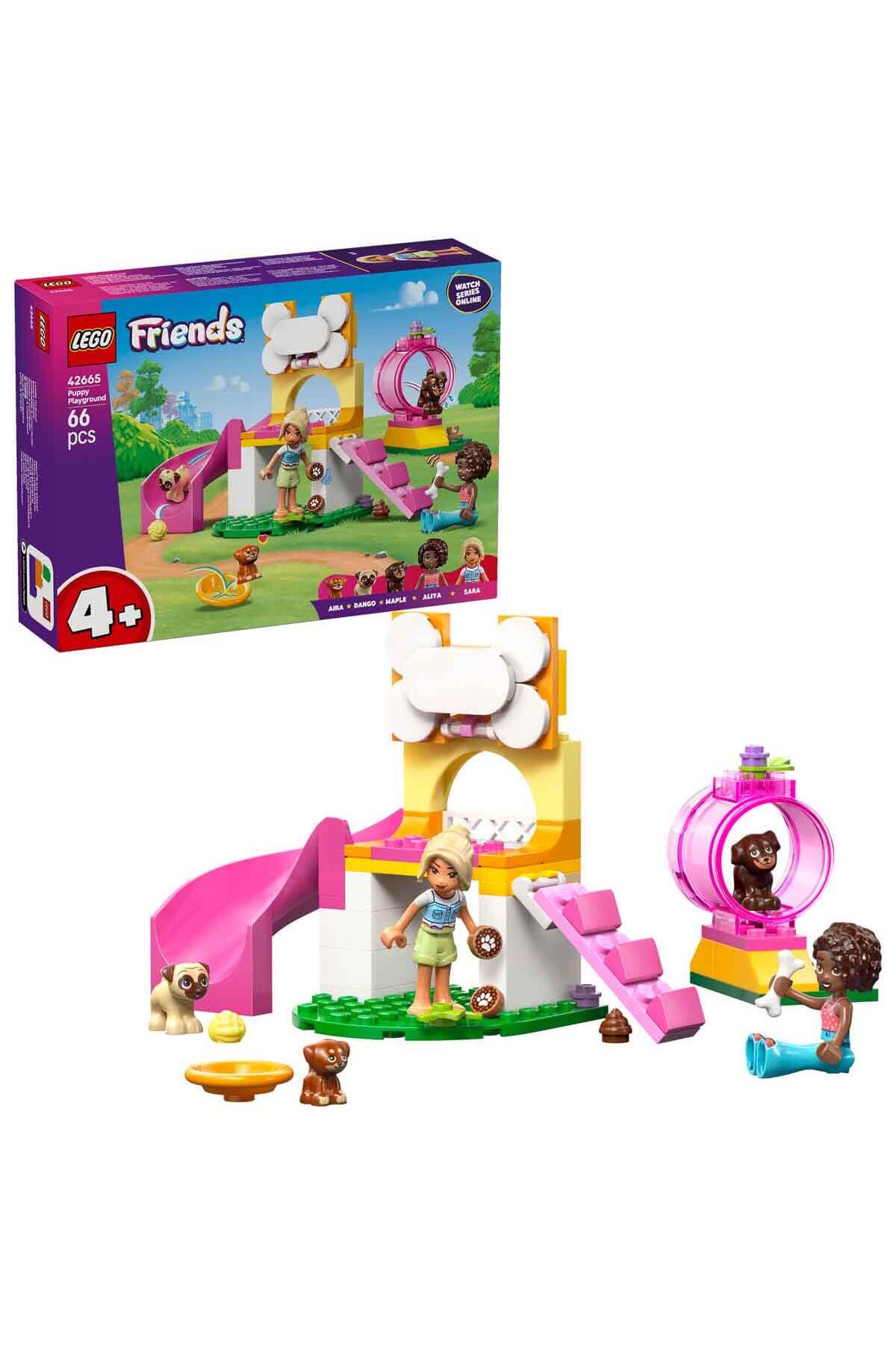 لگو FRIENDS BABY DOG PLAYGROUND 42665 خلاق برای کودکان 4 سال بالاتر اورجینال LEGO