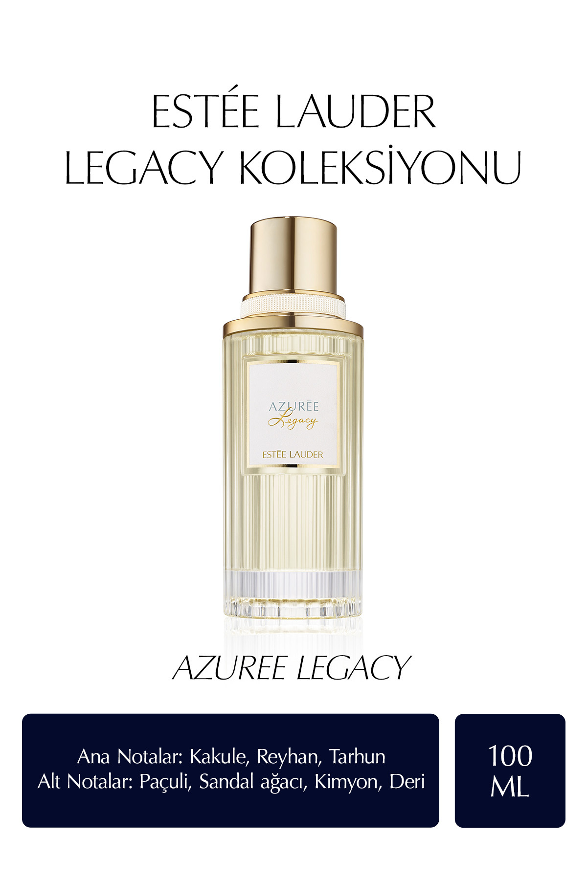 عطر زنانه AZUREE LEGACY ادوپرفیوم 100 میل مجموعه میراث Estee Lauder