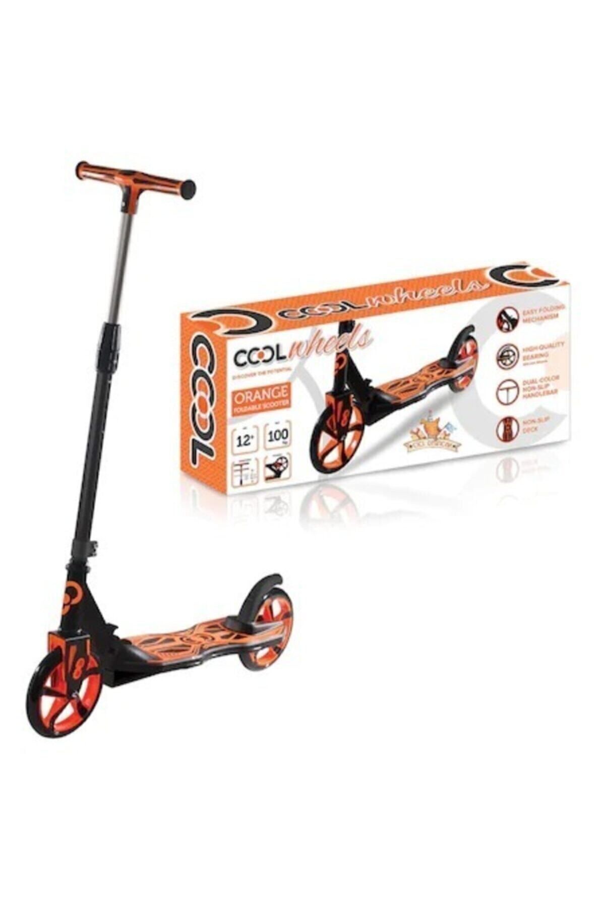 اسکوتر +12 100 کیلوگرم ظرفیت فرمان قابل تنظیم با ترمز از ترکیه Cool Wheels