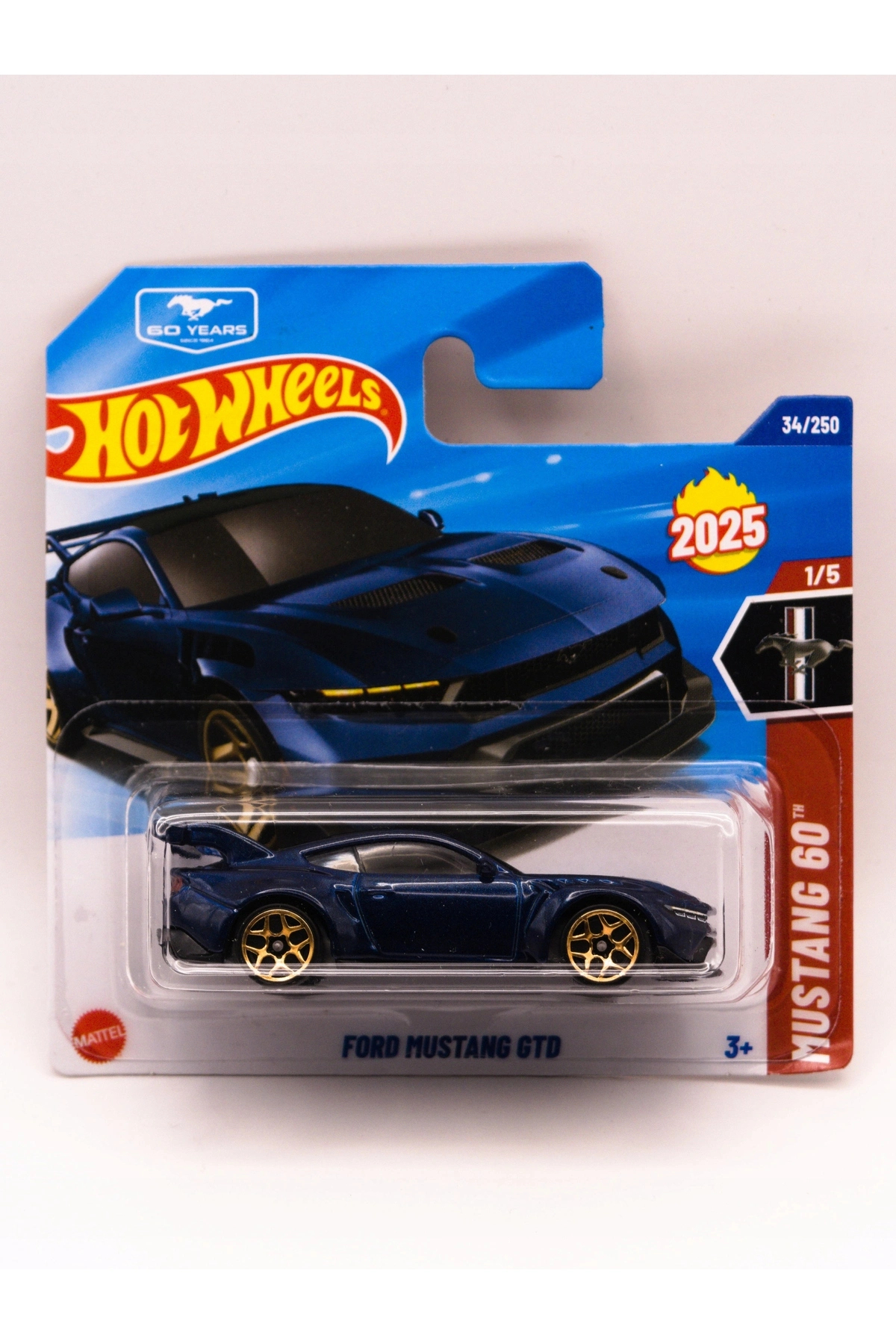 ماشین اسباب بازی فورد موستانگ GTD از ترکیه HOT WHEELS