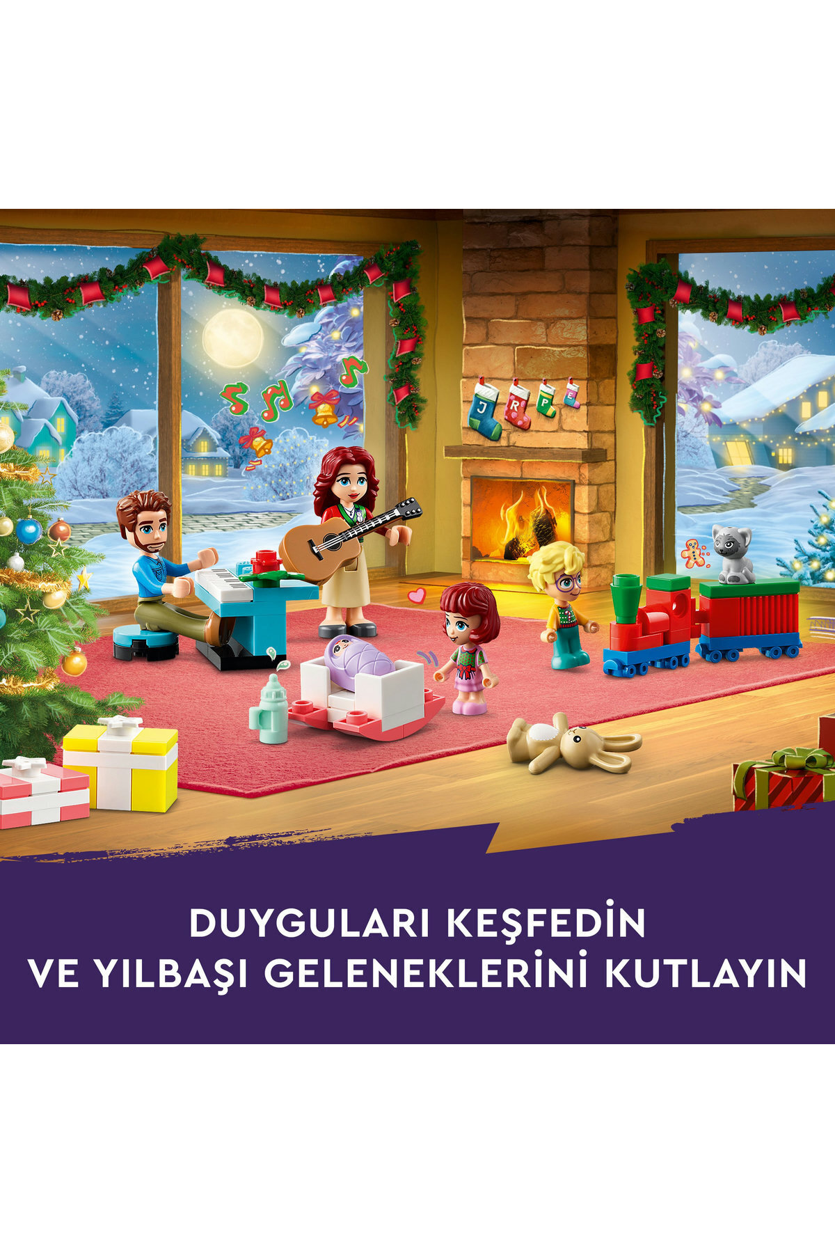 لگو FRIENDS تقویم کریسمس 2024 42637 6 سال بیش از مجموعه ساز 272 قطعه اورجینال LEGO