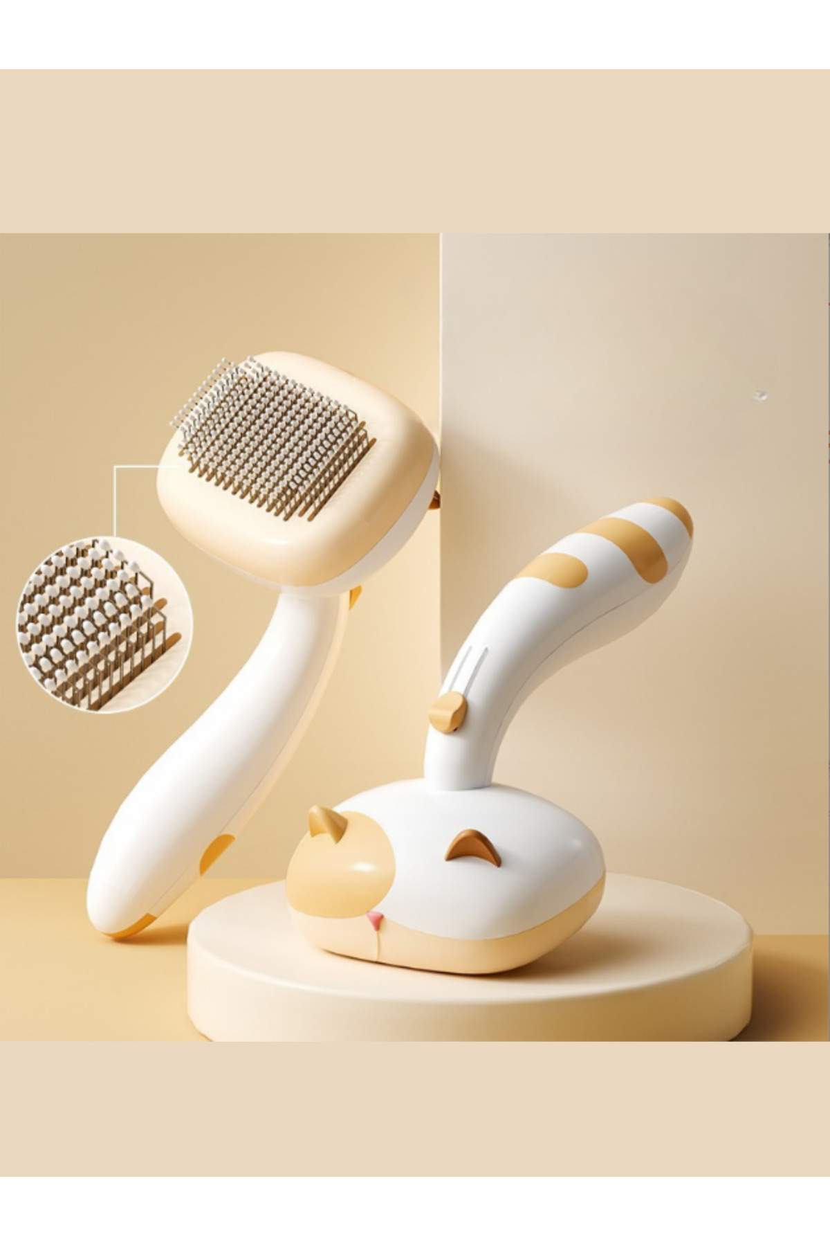 شانه گربه و سگ رایکو RAIKOU، جمع‌کننده موی گربه، مدل 98516584