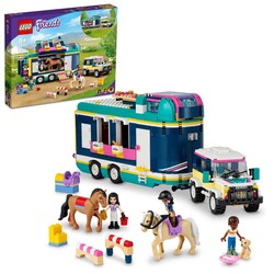 مجموعه ساختنی تریلر نمایش اسب و SUV لگو LEGO فرندز Friends مدل 41722، ۹۸۹ قطعه