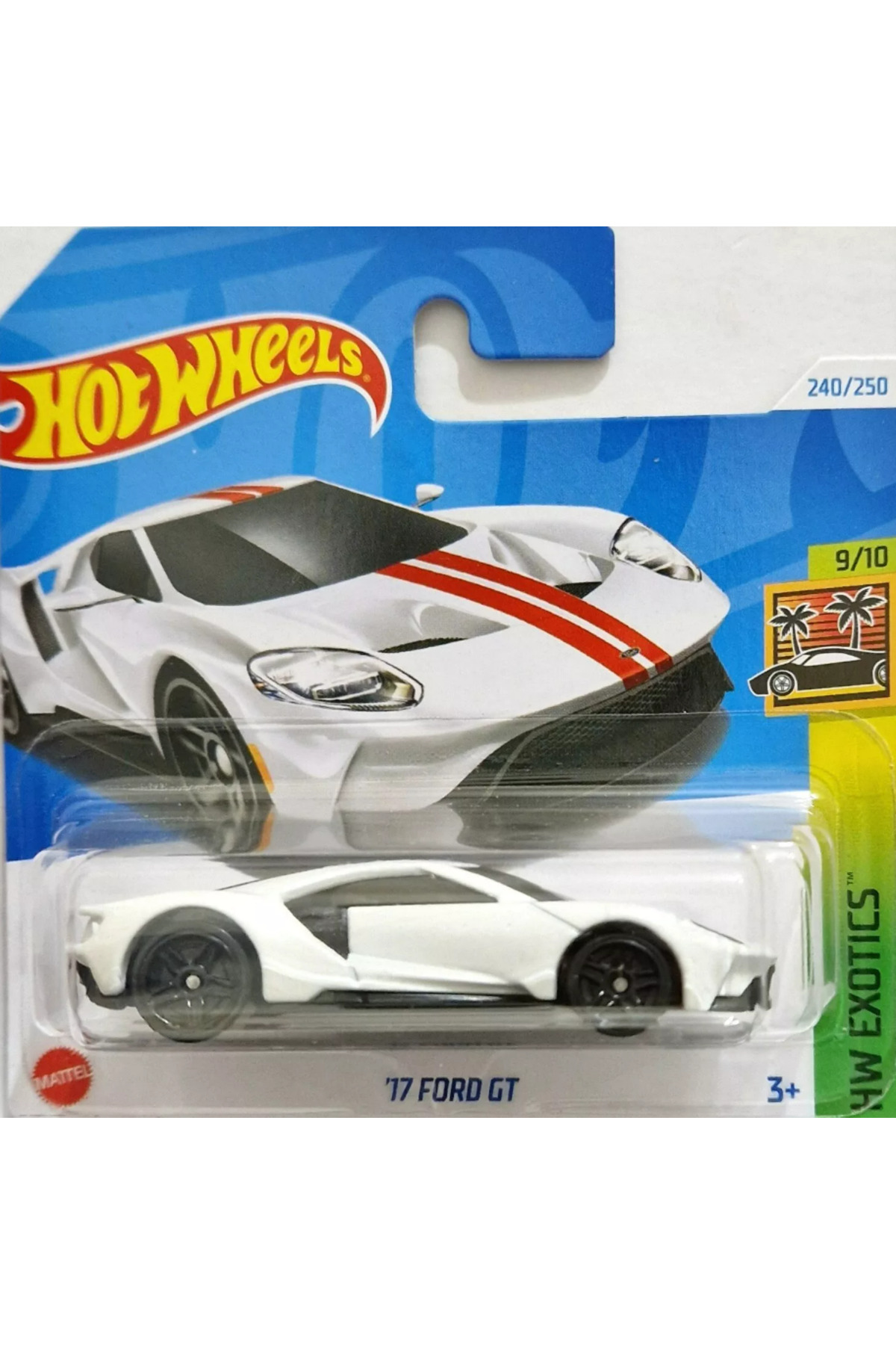 ماشین اسباب بازی 2024 SINGLE CAR 17 FORD GT هات ویلز اورجینال HOT WHEELS
