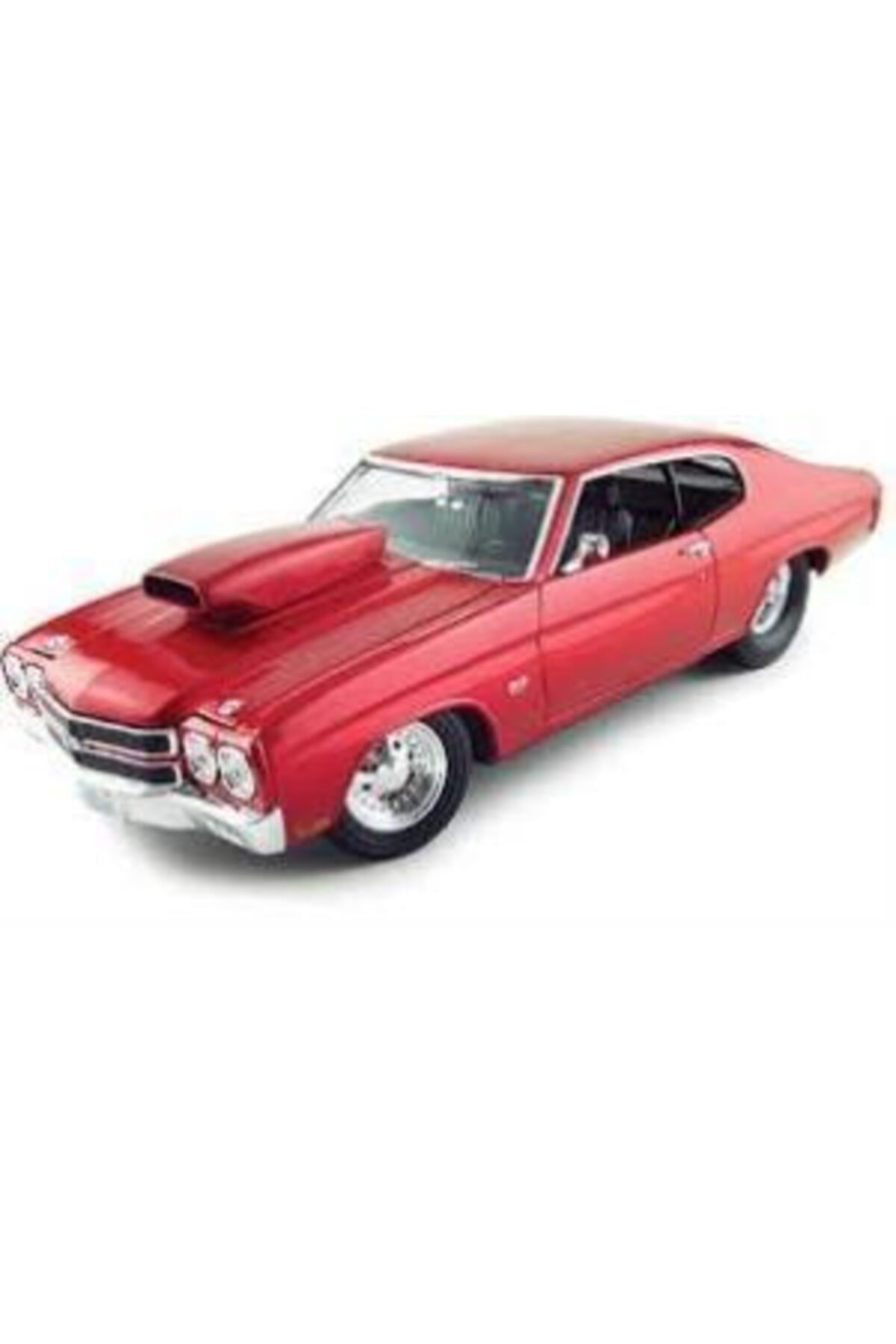 مدل خودرو خودروی 1:18 شورلت شورولت CHEVELLE PRO STREET RED 1970 اورجینال WELLY