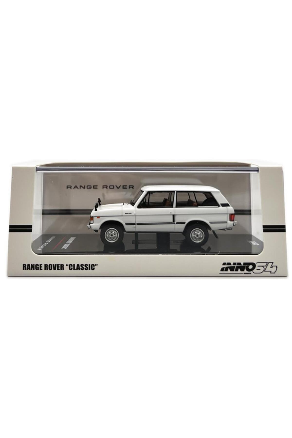 مدل خودرو ماشین RANGE ROVER کلاسیک 1:64 سفید اورجینال Inno
