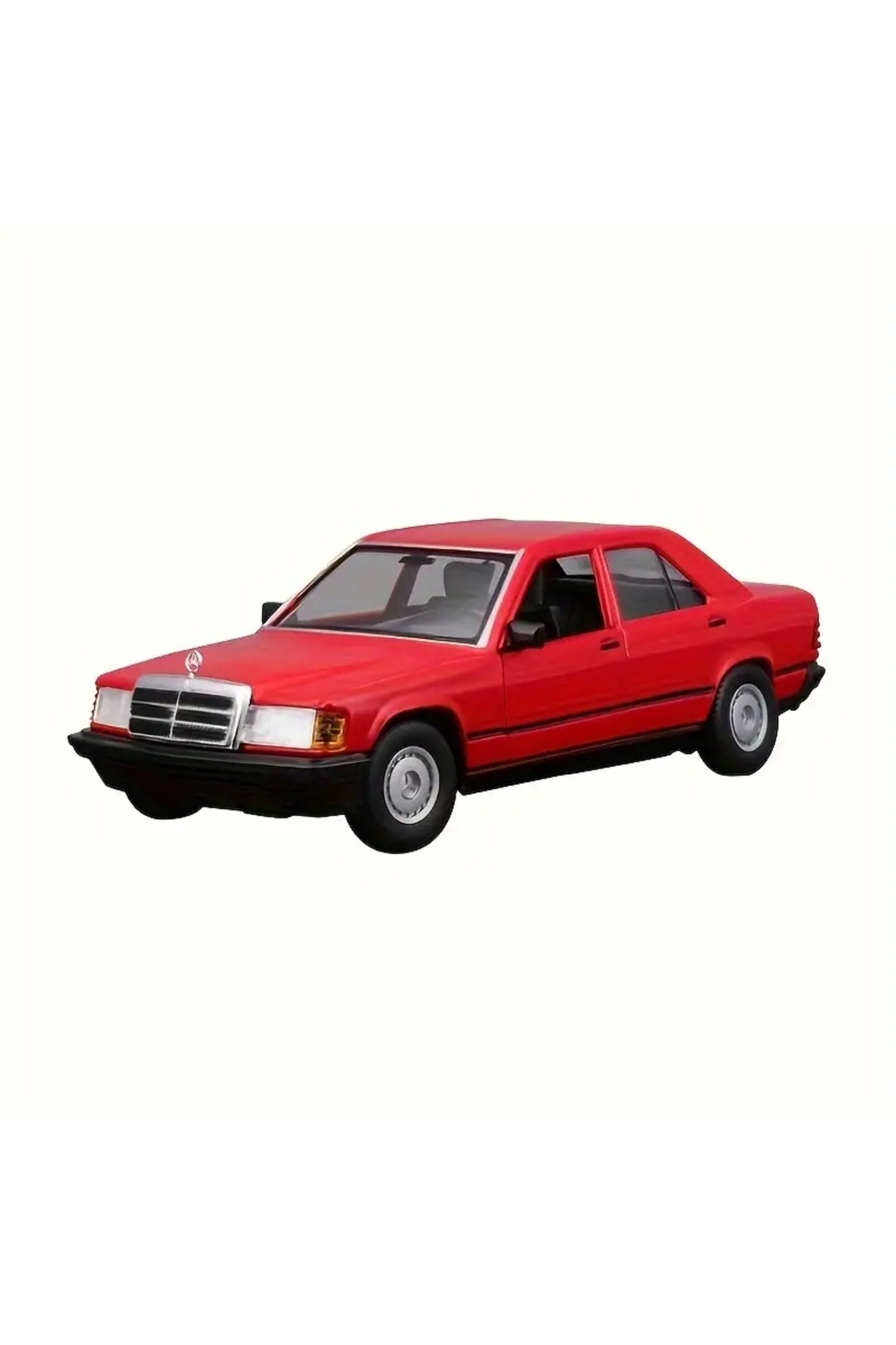 مدل خودرو 1 24 مرسدس بنز 190E 2.6 قرمز 17.7CM X 5.5CM 7.3CM اورجینال Burago