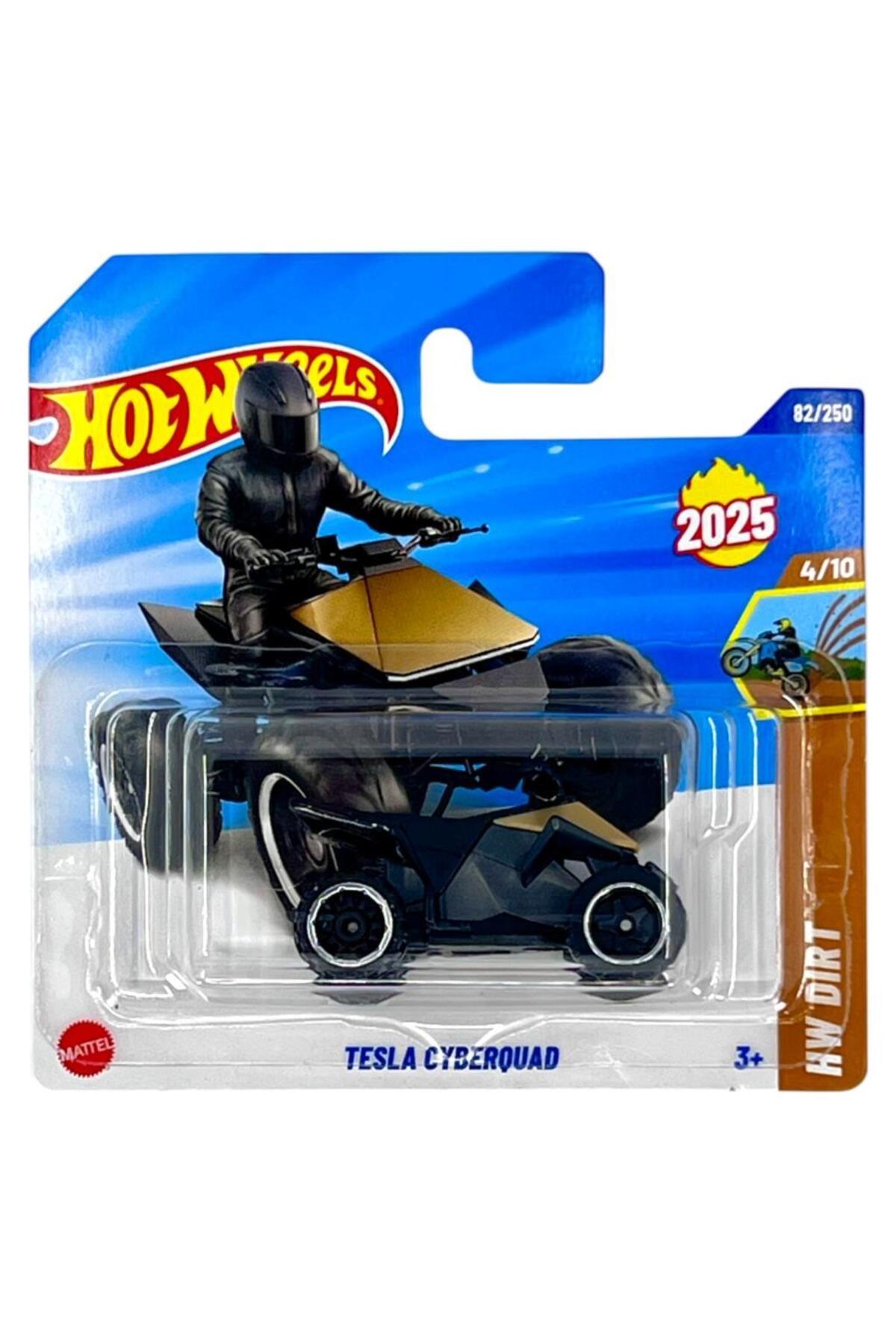 ماشین اسباب بازی چرخ دستی های تک TESLA CYBERQUAD HYX91 از ترکیه HOT WHEELS
