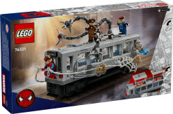 مجموعه ساختنی قطار مترو اسپایدرمن و دکتر اختاپوس لگو LEGO Marvel مدل 76321، ۳۹۳ قطعه، حداقل سن ۹ سال
