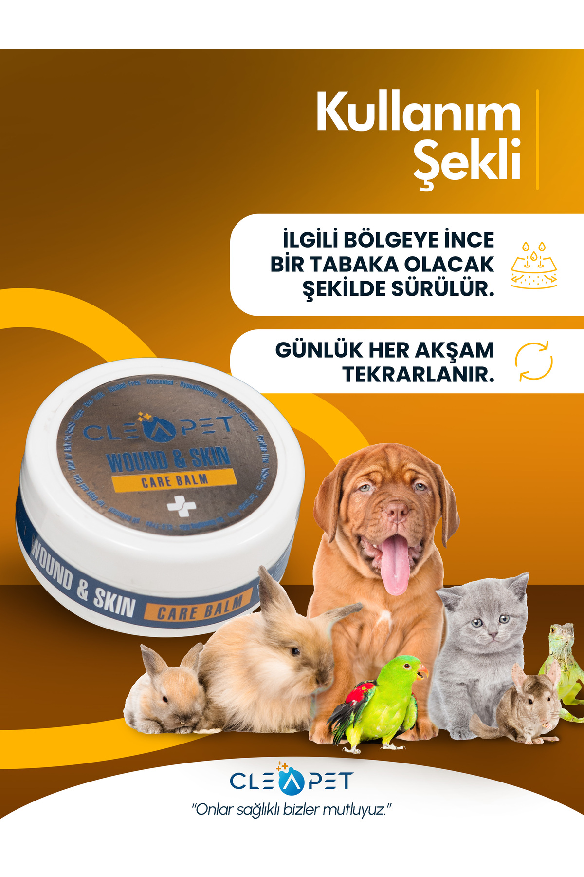وازلین ترمیمی غلیظ نانو نقره کلی‌پت Cleapet برای گربه و سگ