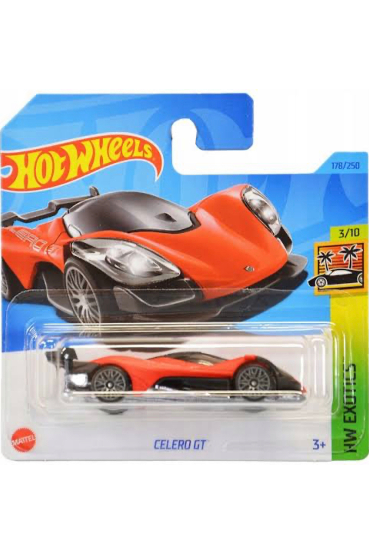 ماشین اسباب بازی سلرو جی تی از ترکیه HOT WHEELS