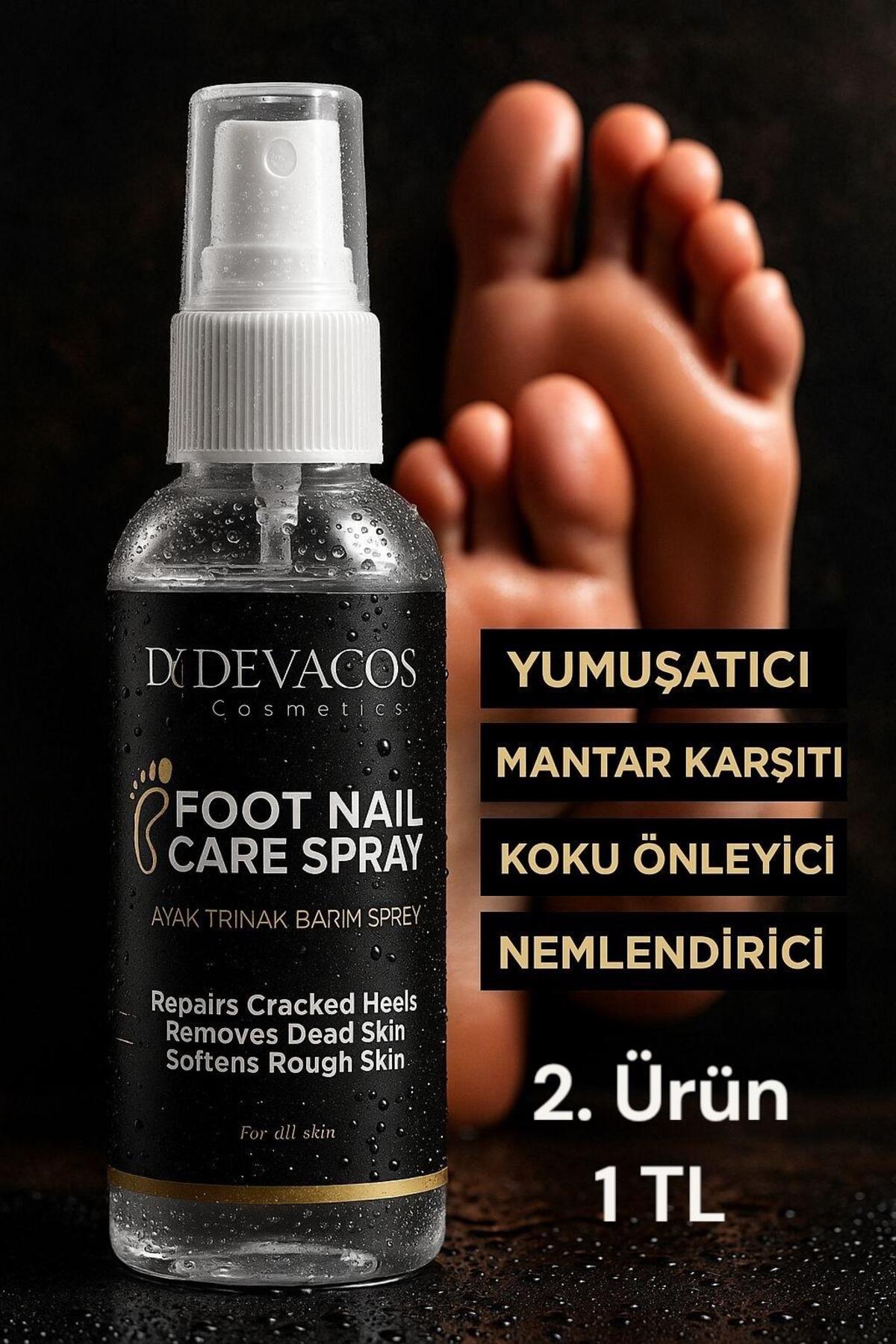 اسپری ضد بوی پا حجم 50 میلی لیتر برای جلوگیری از بوی پا و عرق DEVACOS