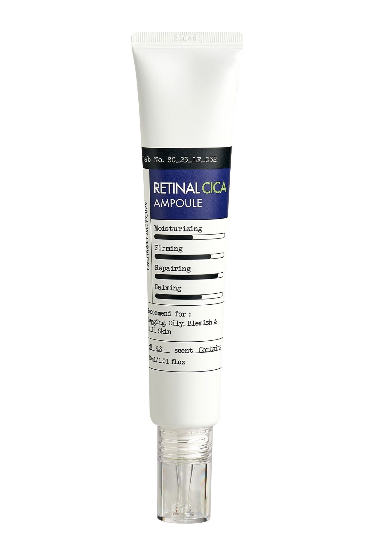 سرم پوست DERMA کارخانه شبکیه CICA AMPOULE 30ML سنتلا DERMA FACTORY