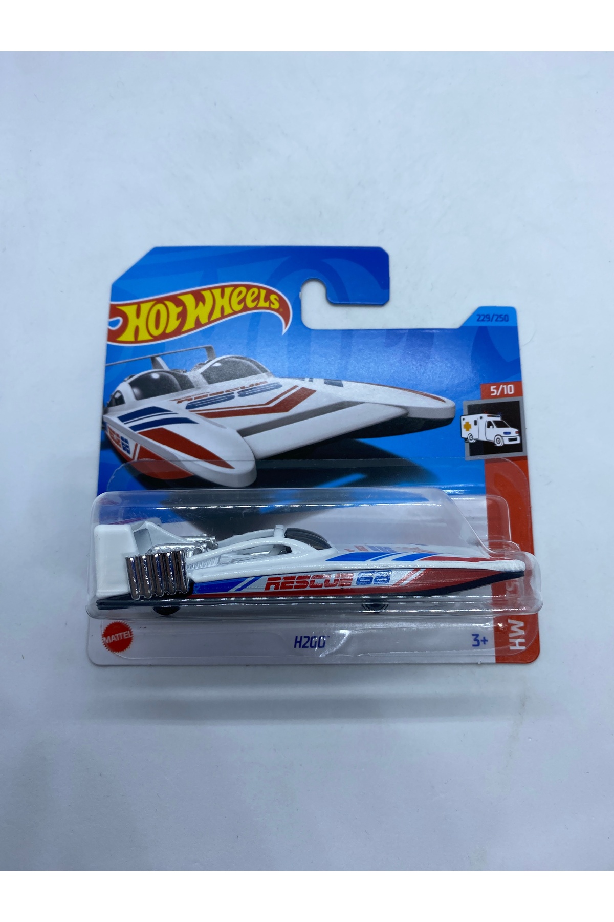 ماشین اسباب بازی قایق H2GO نجات از ترکیه HOT WHEELS