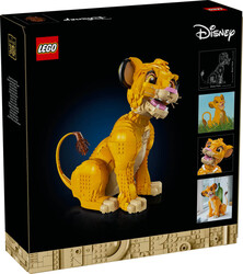 مجموعه ساختنی لگو LEGO دیزنی Disney سیمبا، شیر جوان شاه شیر مدل 43247، ۱۴۴۵ قطعه