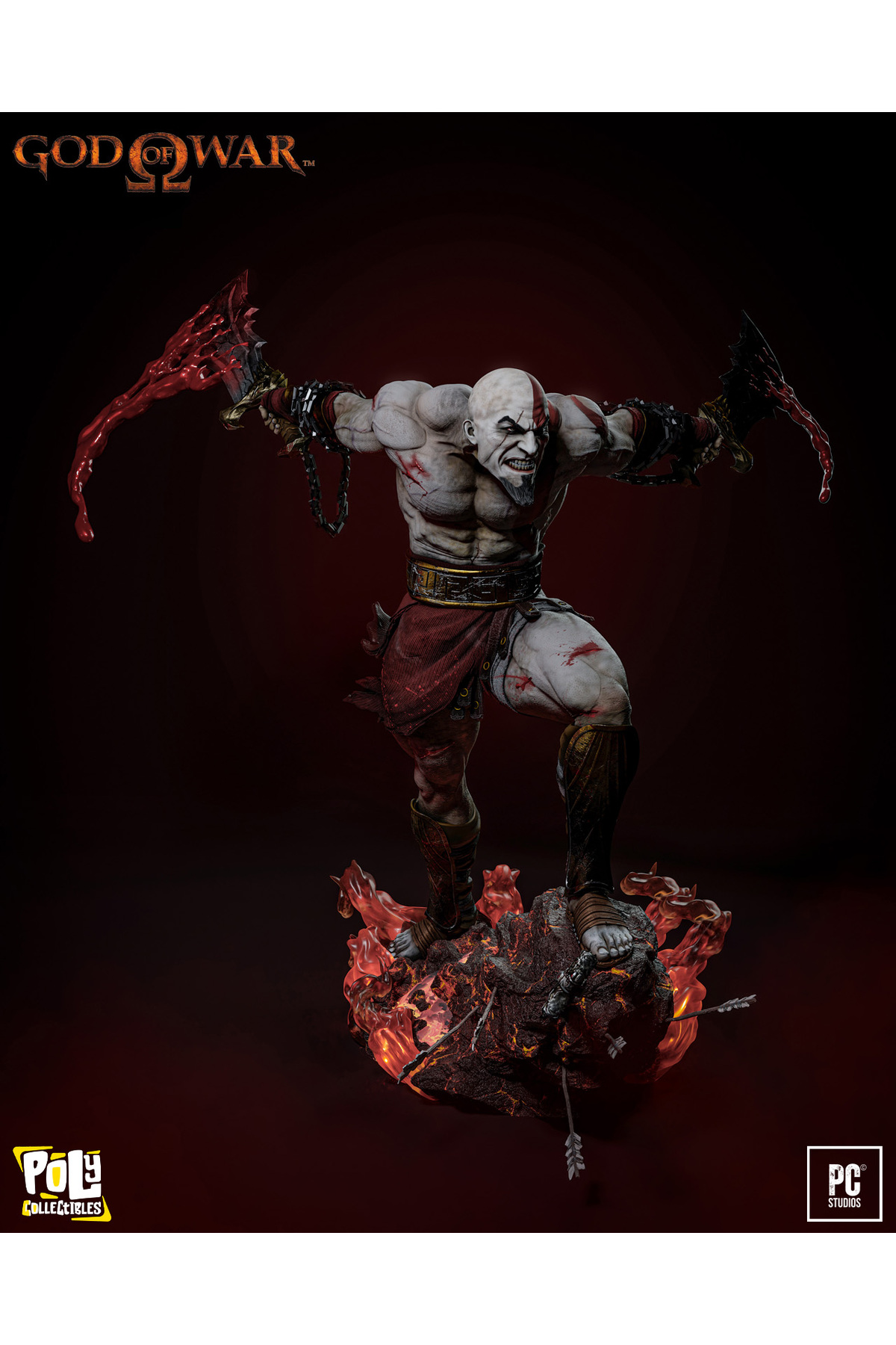 فیگور GOD OF WAR کلکسیونی | 30 سانتی متر از ترکیه KRATOS