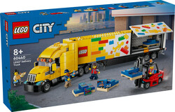 مجموعه ساختنی کامیون توزیع زرد لگو LEGO سیتی City مدل 60440، ۱۰۶۱ قطعه