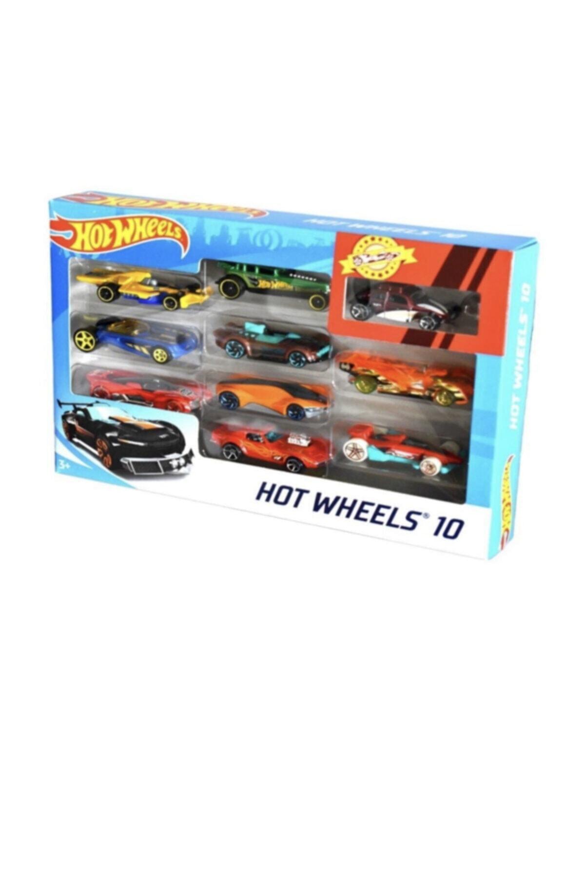 ماشین اسباب بازی ست 10 تکه فلزی از ترکیه HOT WHEELS