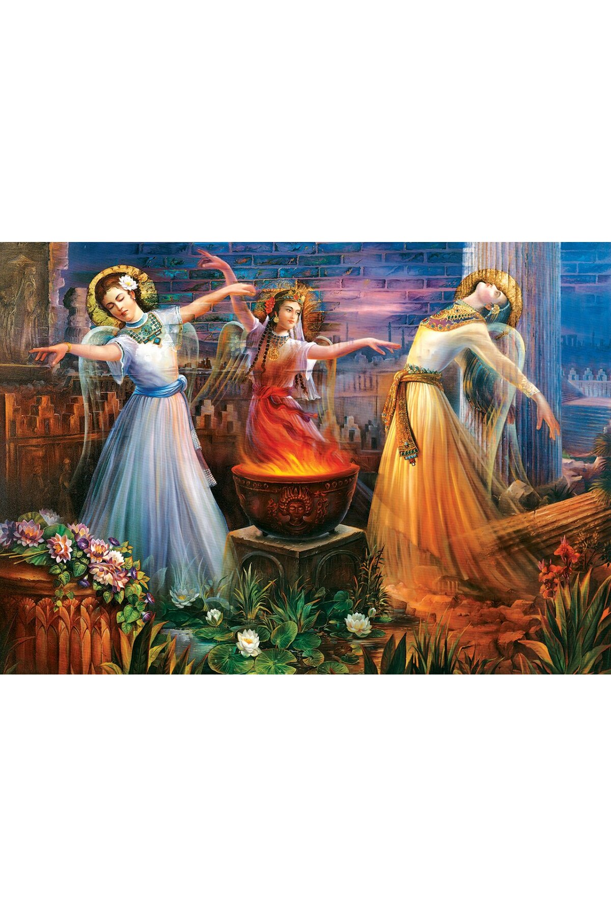 پازل رقص آتش 2000 قطعه Art Puzzle