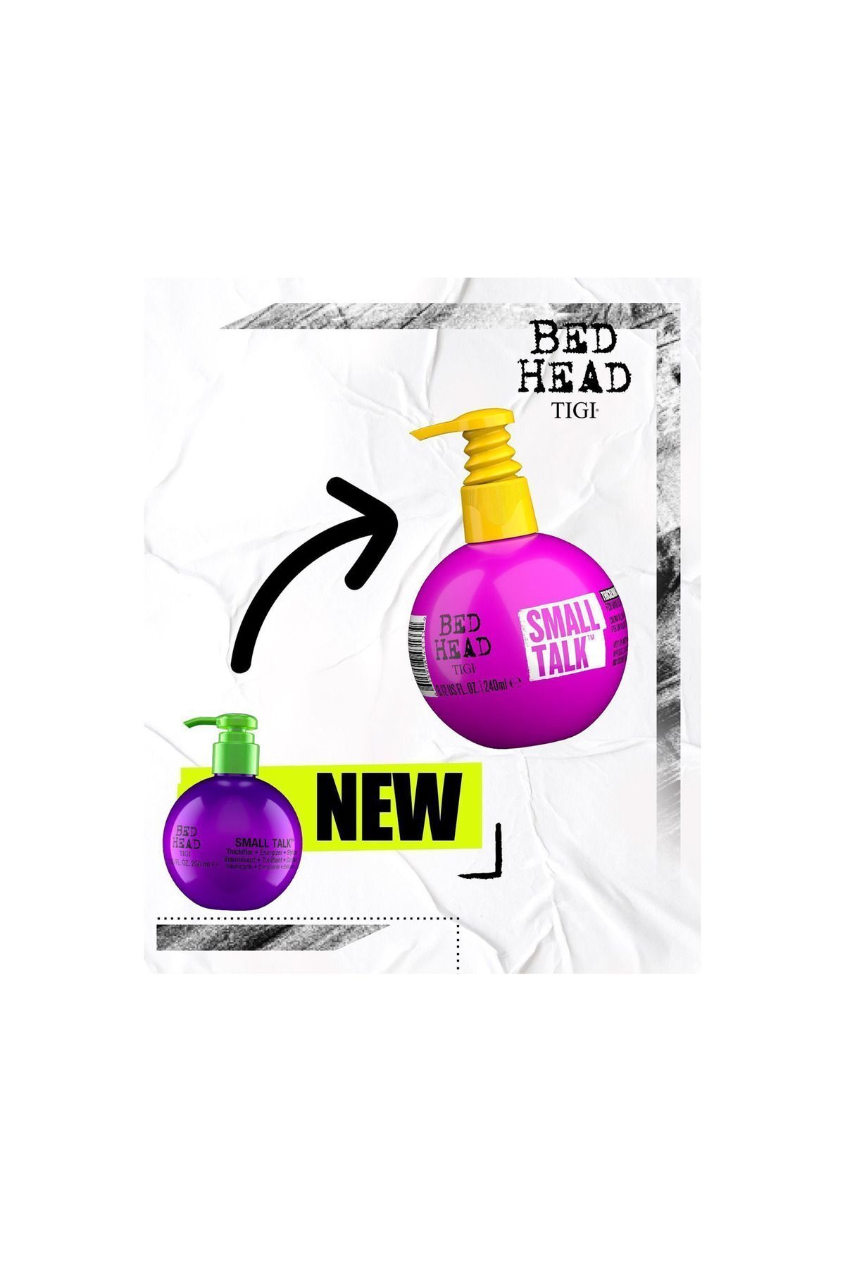 Tigi Bed Head ضد افتاب کرم حالت دهنده حجم دهنده مو 240 میلی لیتر