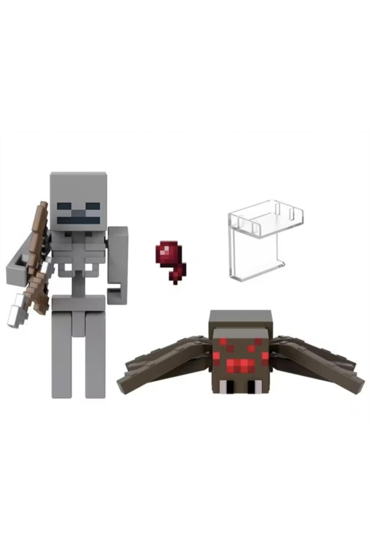 اسباب بازی های فیگور دیگر فیگورهای MINECRAFT با لوازم جانبی GTP08 HLB29 شکل Mattel