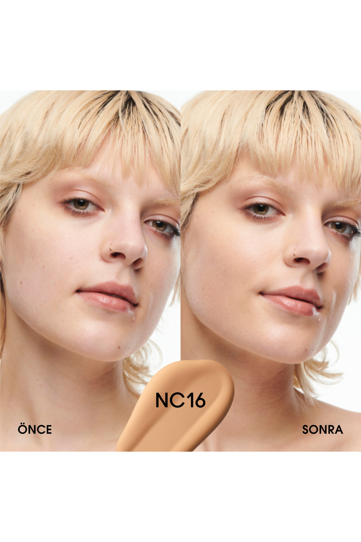 Mac کرم پودر سرمی Studio Radiance حاوی مواد مغذی پوست شماره NC16 حجم 30میل
