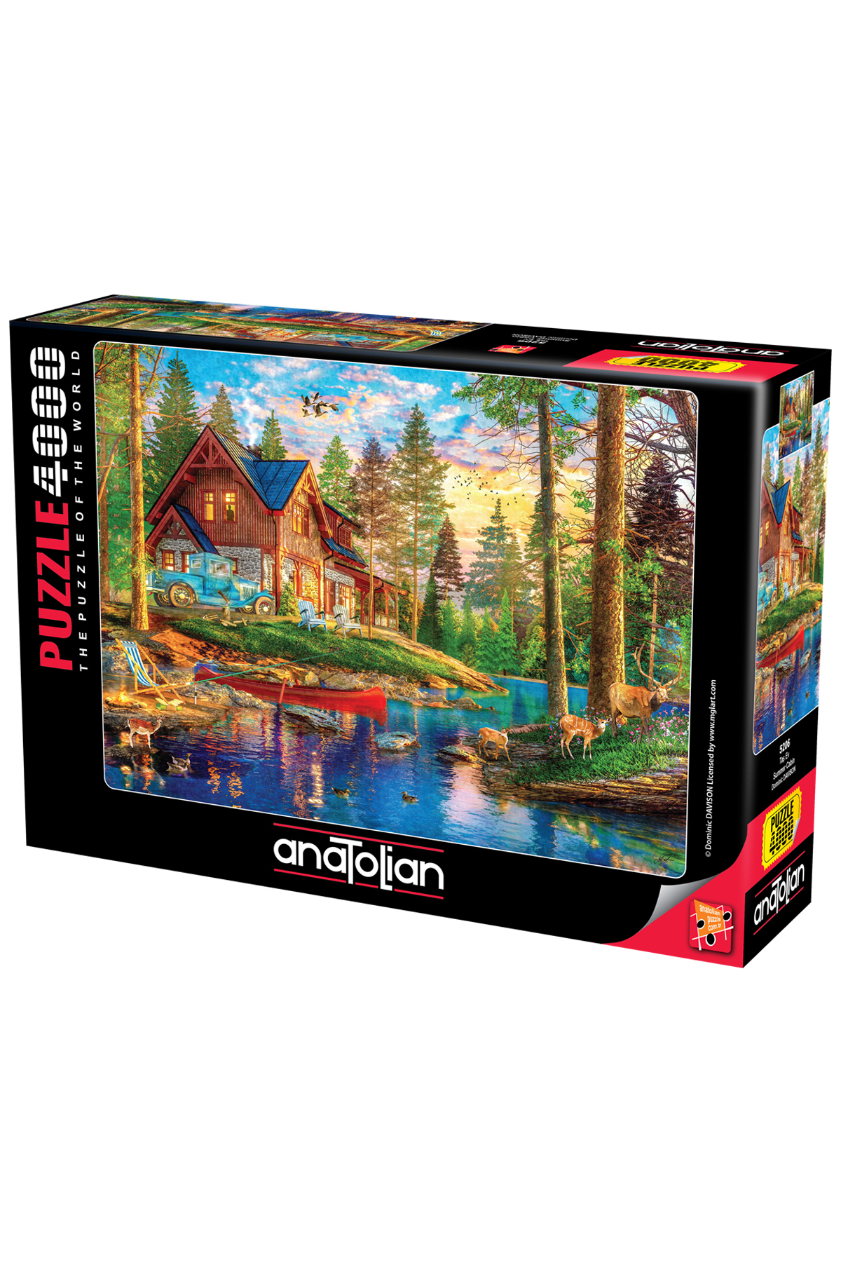 پازل 4000 تکه خانه سنگی 5206 Anatolian Puzzle