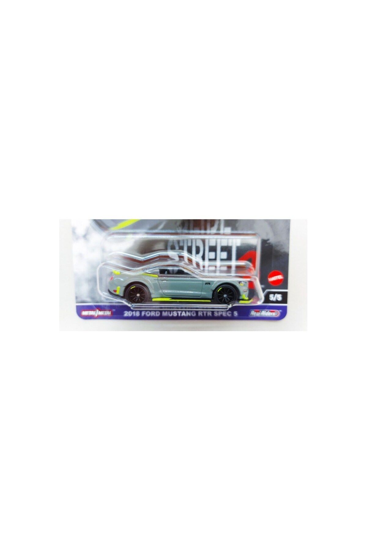 ماشین اسباب بازی PREMIUM SLIDE STREET 2 2018 FORD MUSTANG RTR SPEC 5 MODEL هات ویلز اورجینال HOT WHEELS