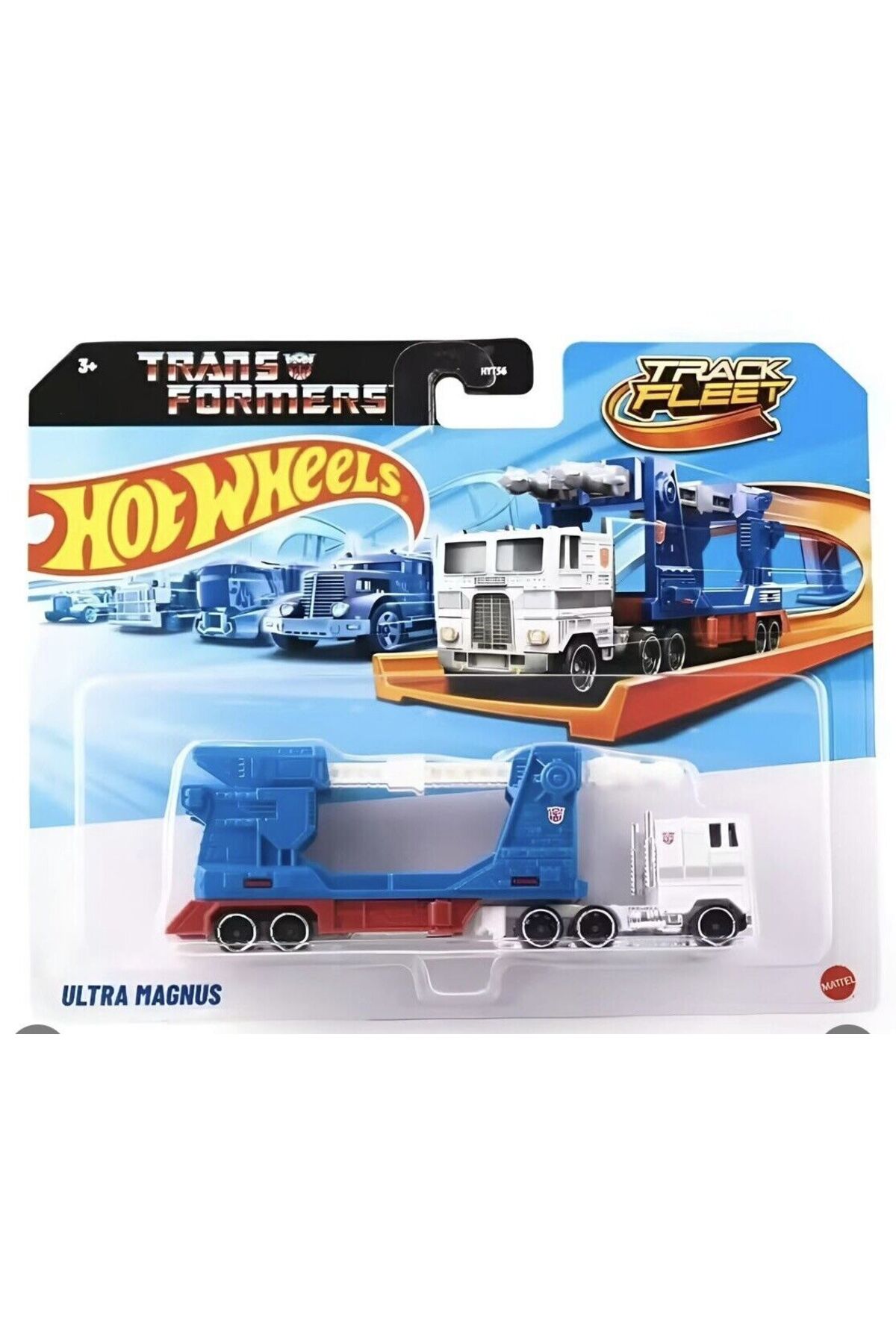 کامیون و ماشین آلات ساختمانی اسباب بازی TRACK FLEET 1:64 SCALE TRANSFORMERS ULTRA MAGNUS سری 2025 از ترکیه HOT WHEELS