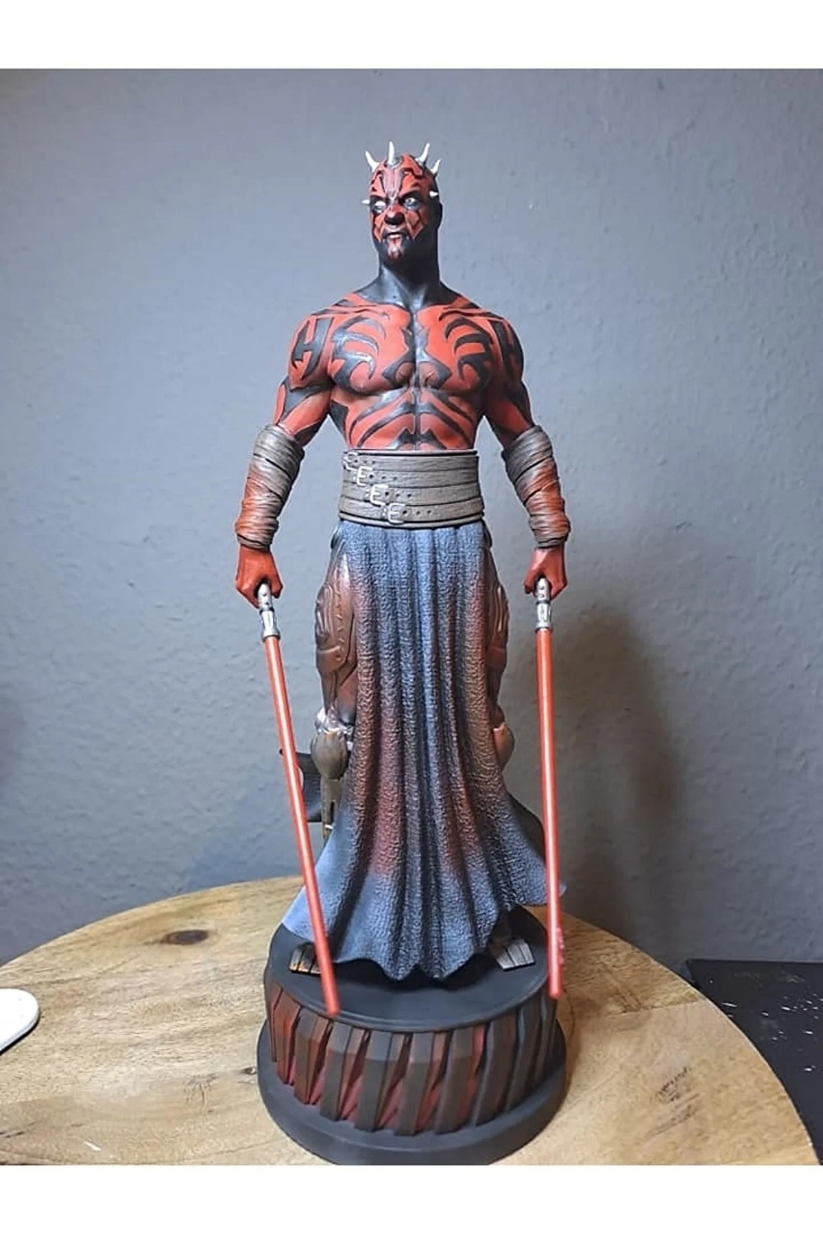 فیگور DARTH MAUL LAST DUEL WARS STAR PAINTED FIGURE 30 CM اندازه بزرگ FOLİNZA
