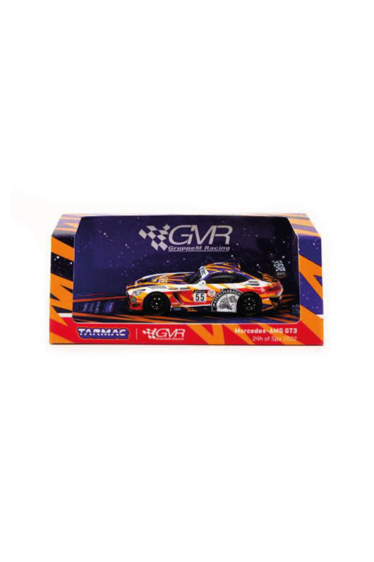 مدل خودرو 1 64 SCALE T64 062 22SPA55 MERCEDES AMG GT3 24 HOURS OF SPA 2022 اورجینال Tarmac Works
