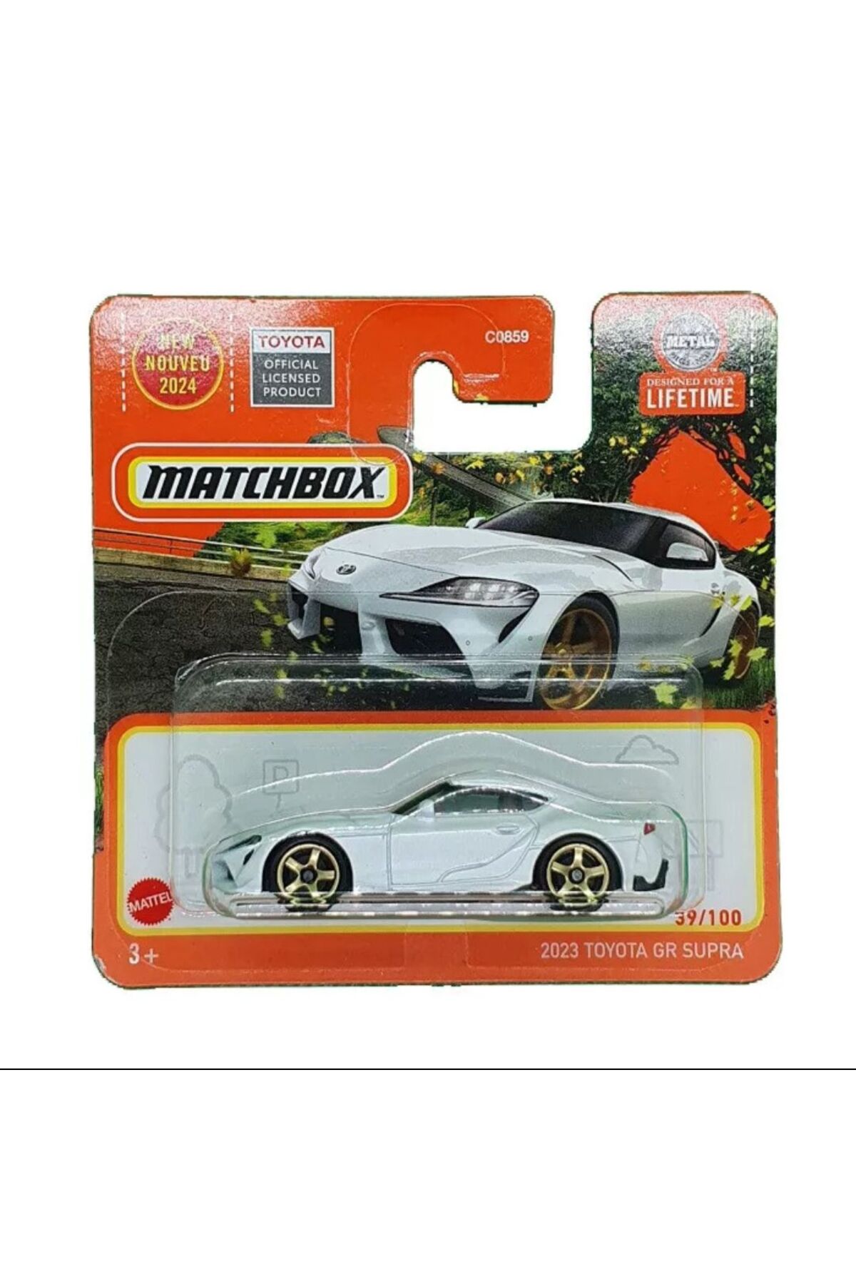 ماشین اسباب بازی MATCHBOX 2023 MODEL TOYOTA SUPRA GR مدل جدید 1 64 مقیاس هات ویلز اورجینال HOT WHEELS
