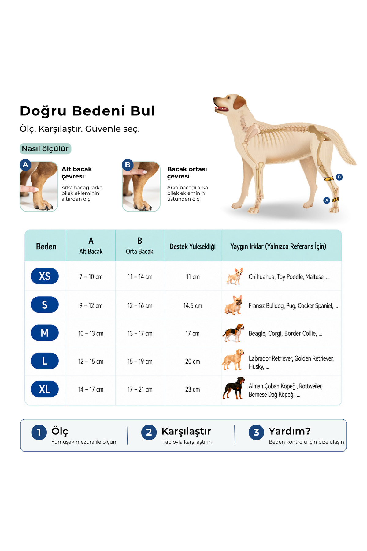 ارتز مچ پای عقب سگ فیکو پتس Fico pets، مدل HB، پارچه‌ای سرمه‌ای