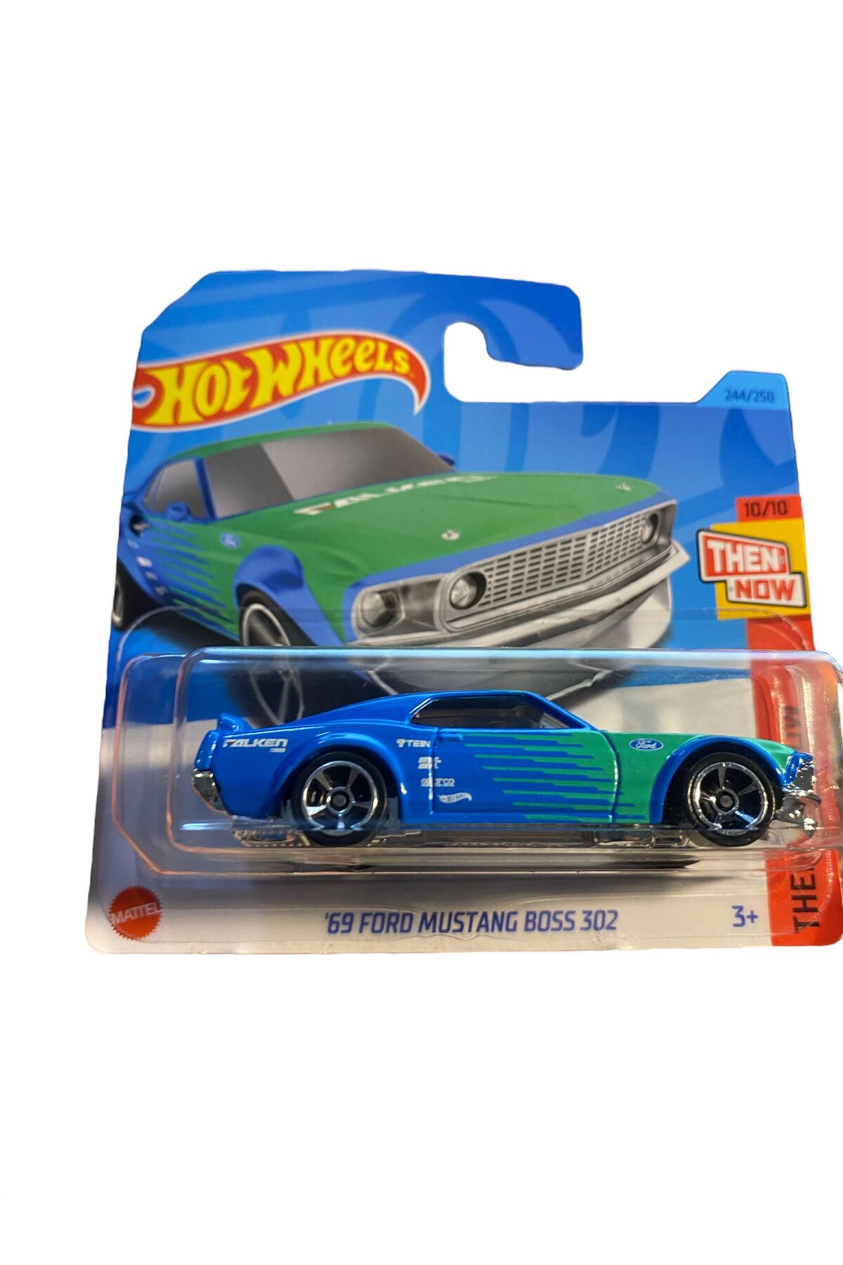 ماشین اسباب بازی 69 FORD MUSTANG BOSS 302 در آن زمان و اکنون 10 از ترکیه HOT WHEELS