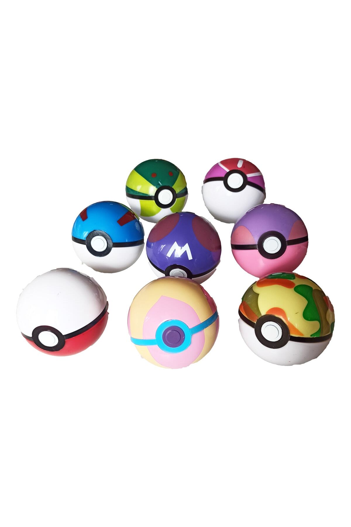 اسباب بازی های فیگور دیگر POKEMON BALLS TOY 1 PIECE WITH PIKACHU CHARACTER kidsy