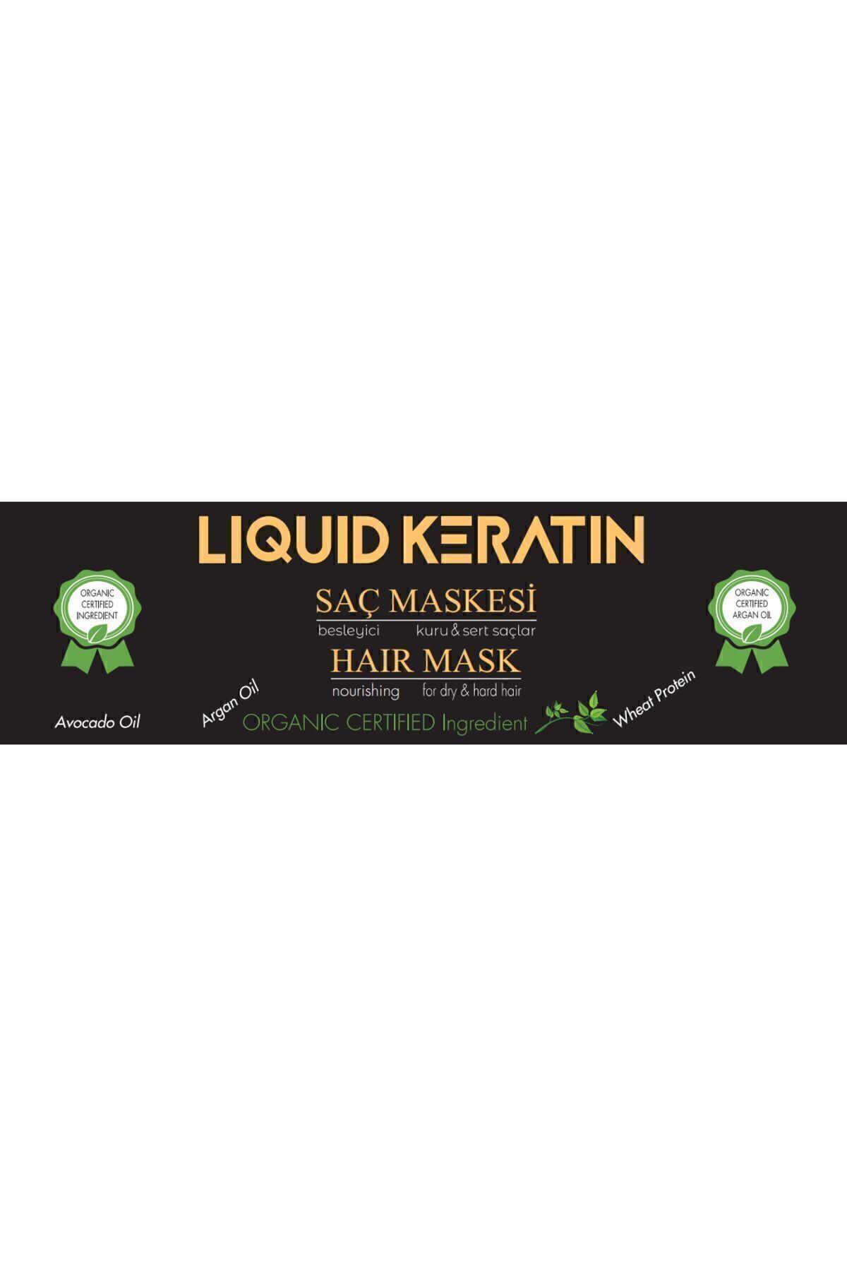 سرم و روغن مو ماسک کراتینه 250 میل مراقبت ترمیم کننده موهای خشک مات سخت آسیب دیده سوخته شکسته Liquid Keratin