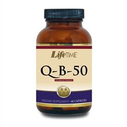 مکمل ویتامین‌های گروه B لایف‌تایم LifeTime Q-B-50، ۶۰ کپسول