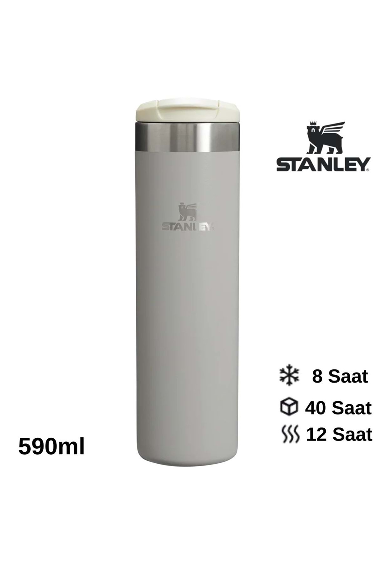 فلاسک قمقمه AEROLIGHT TRANSIT 0.6 L خاکستری اورجینال Stanley
