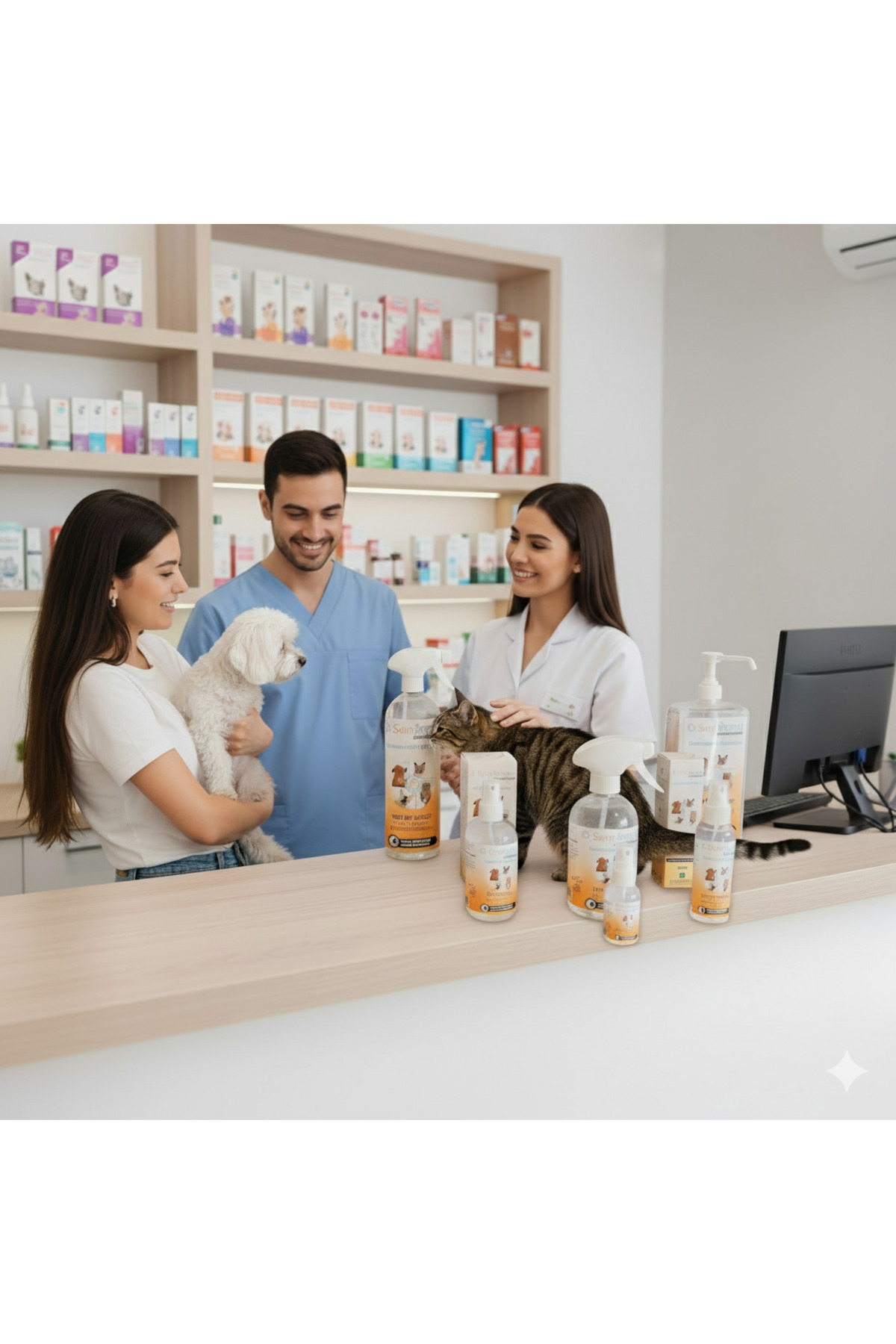 اسپری مراقبت از گوش، چشم و پوست حیوانات اسکین‌اسمارت Skinsmart، ۱۰۰ میلی‌لیتر