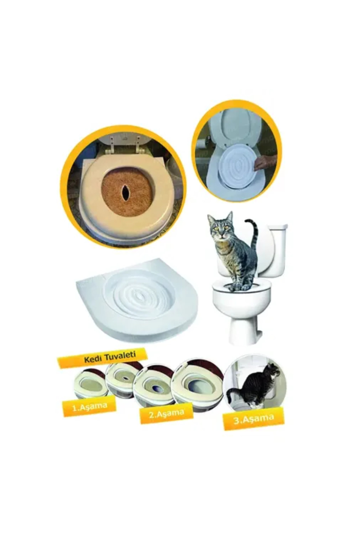 ست آموزش توالت فرنگی گربه CitiKitty گرندسل Grandsell، کد GEM562741428074