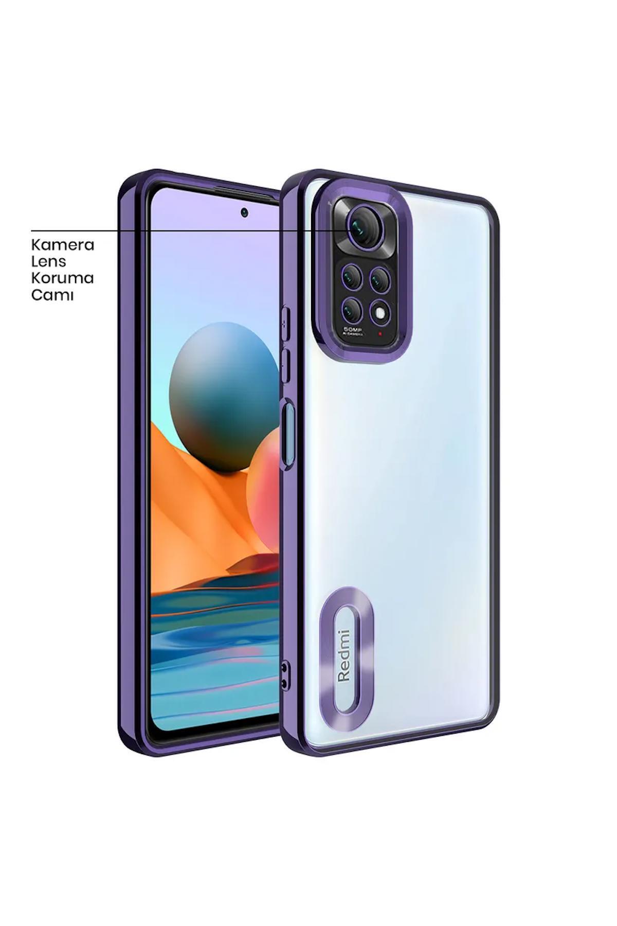 کاور و قاب محافظ شیائومی REDMI NOTE 11 PRO 4G سازگار با سیلیکونی ZEBANA GLINT DEEP PURPLE اورجینال Zebana